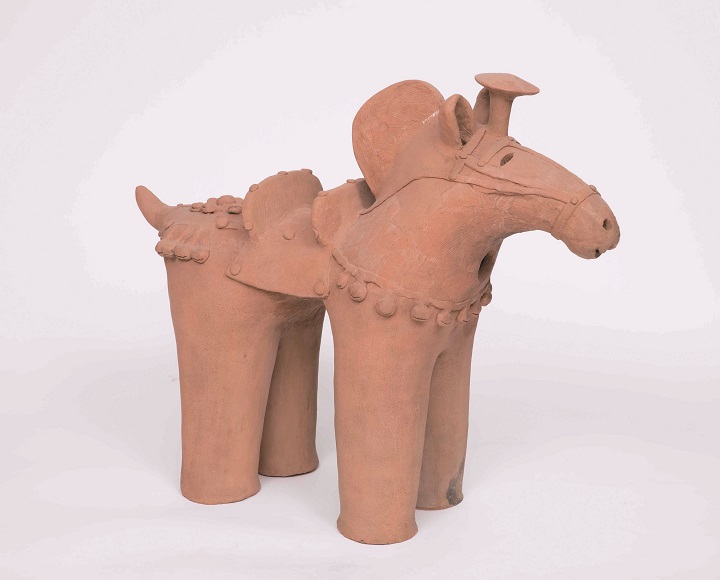馬形埴輪　　　　　　※写真3点「葛飾区郷土と天文の博物館」提供